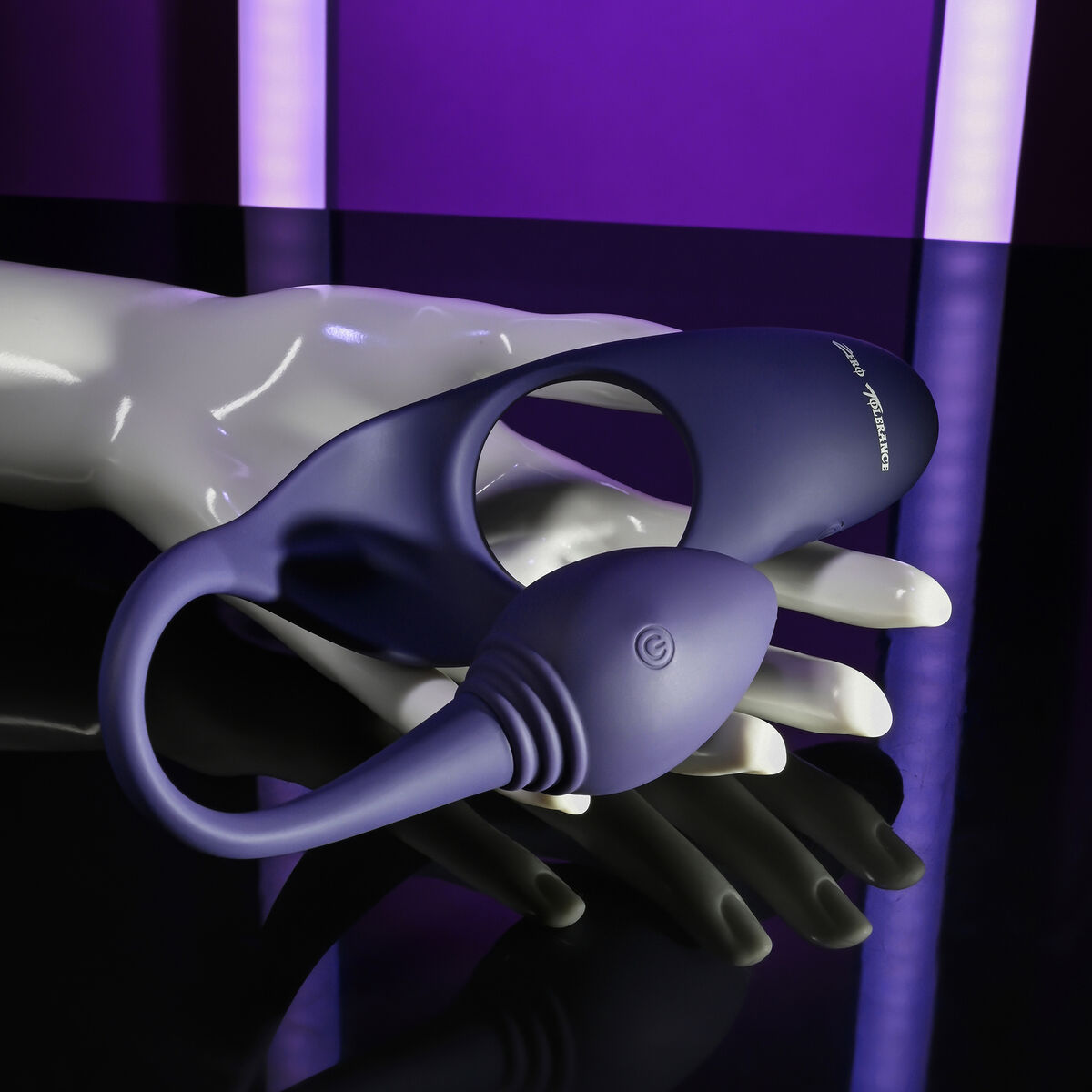 Vibratore Zero Tolerance Zero Tolerance Grigio Viola